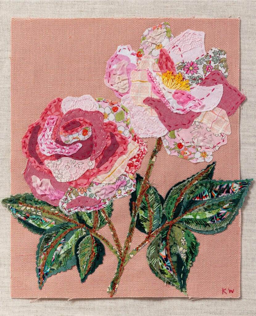 Rose Slow-Stitching Kit image 1