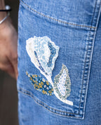 Cool Blooms Iron-On Slow-Stitching Kit image 4