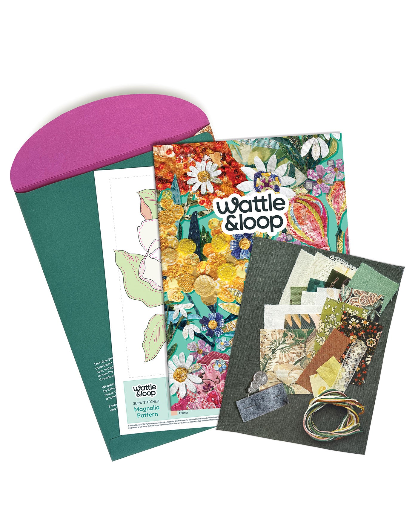 Magnolia Slow-Stitching Kit image 2