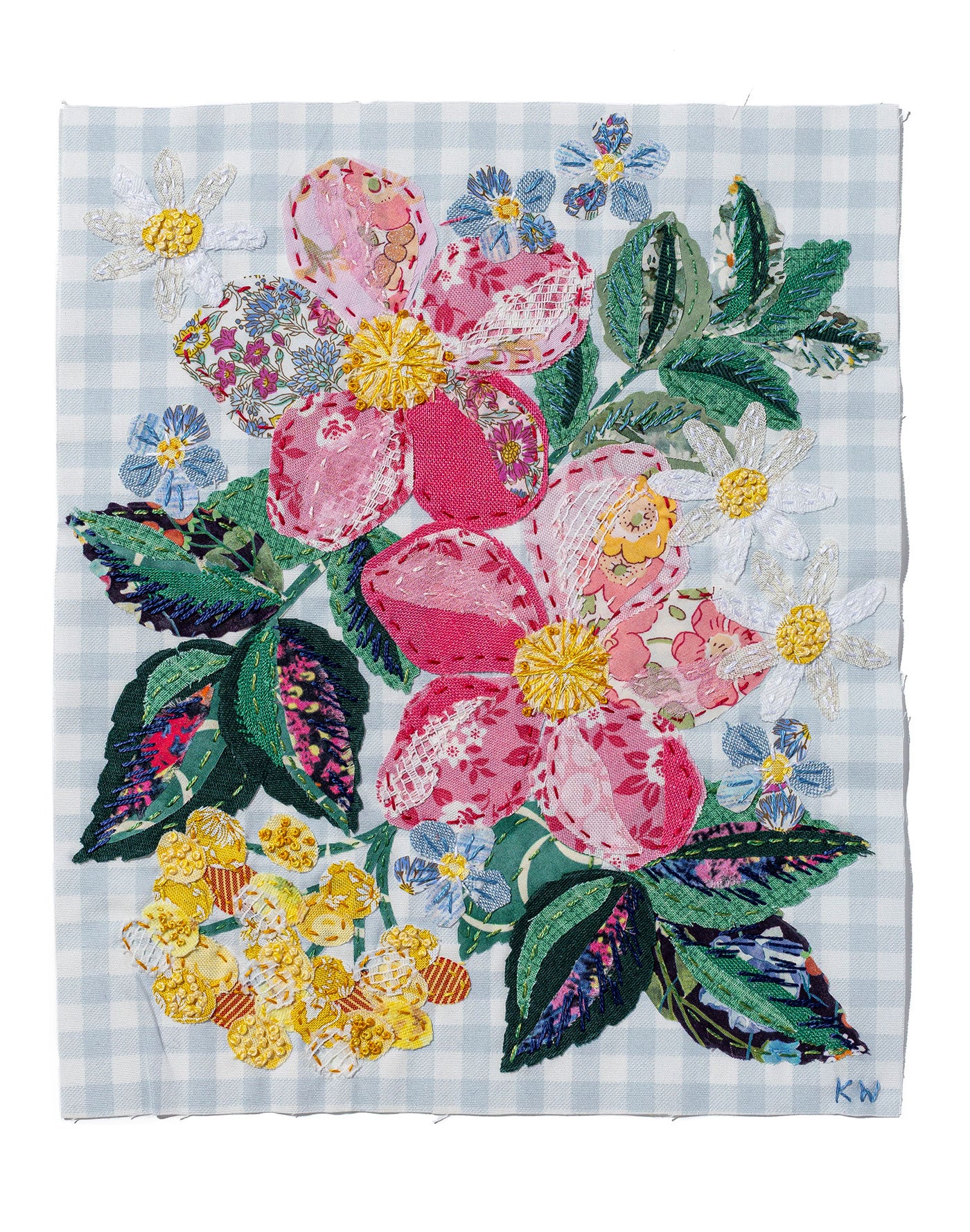 Cottage Posy Slow-Stitching Kit image 1