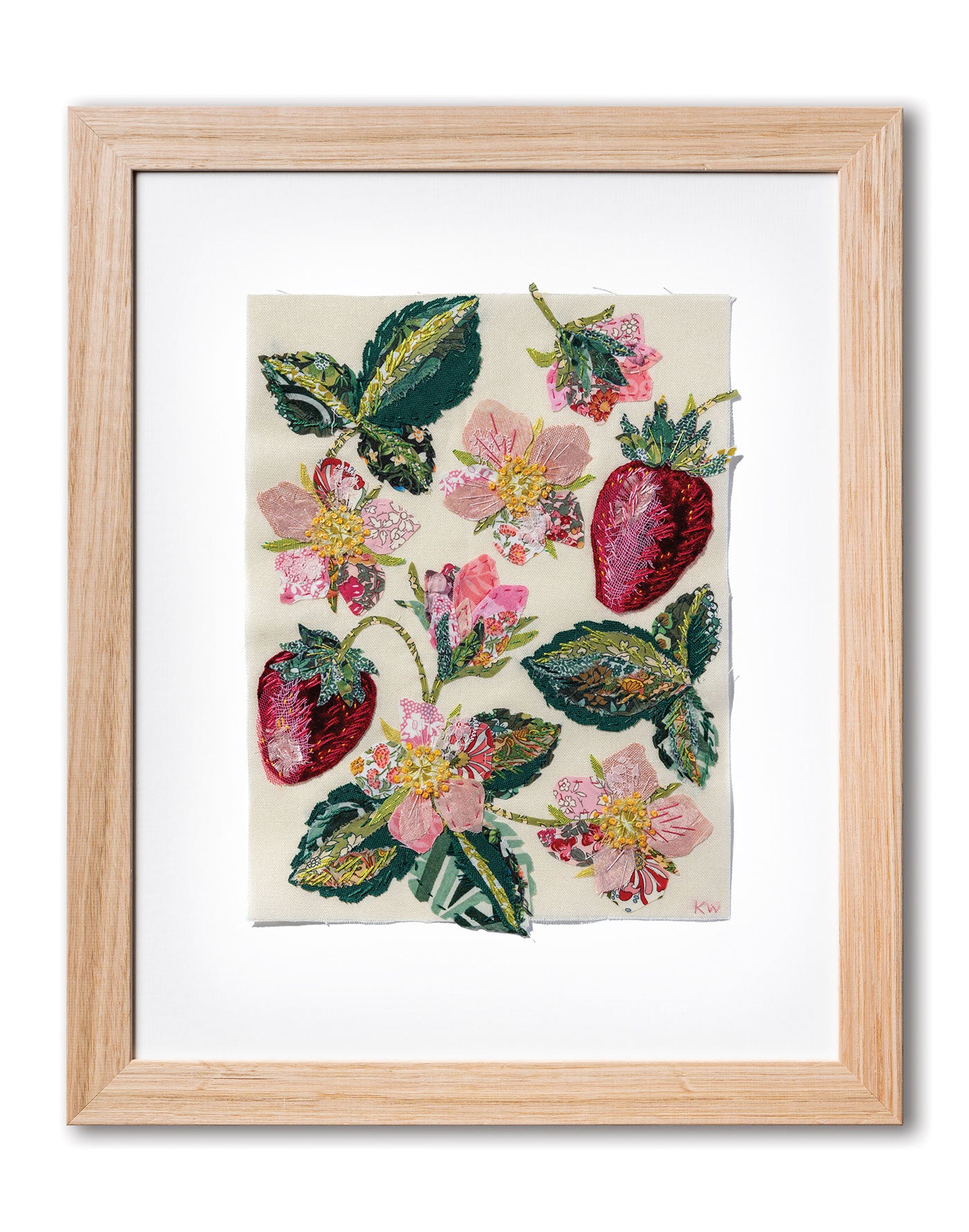 Strawberry Slow-Stitching Kit image 3