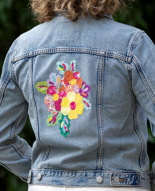 Bloom Bright Iron-On Slow-Stitching Kit image 0