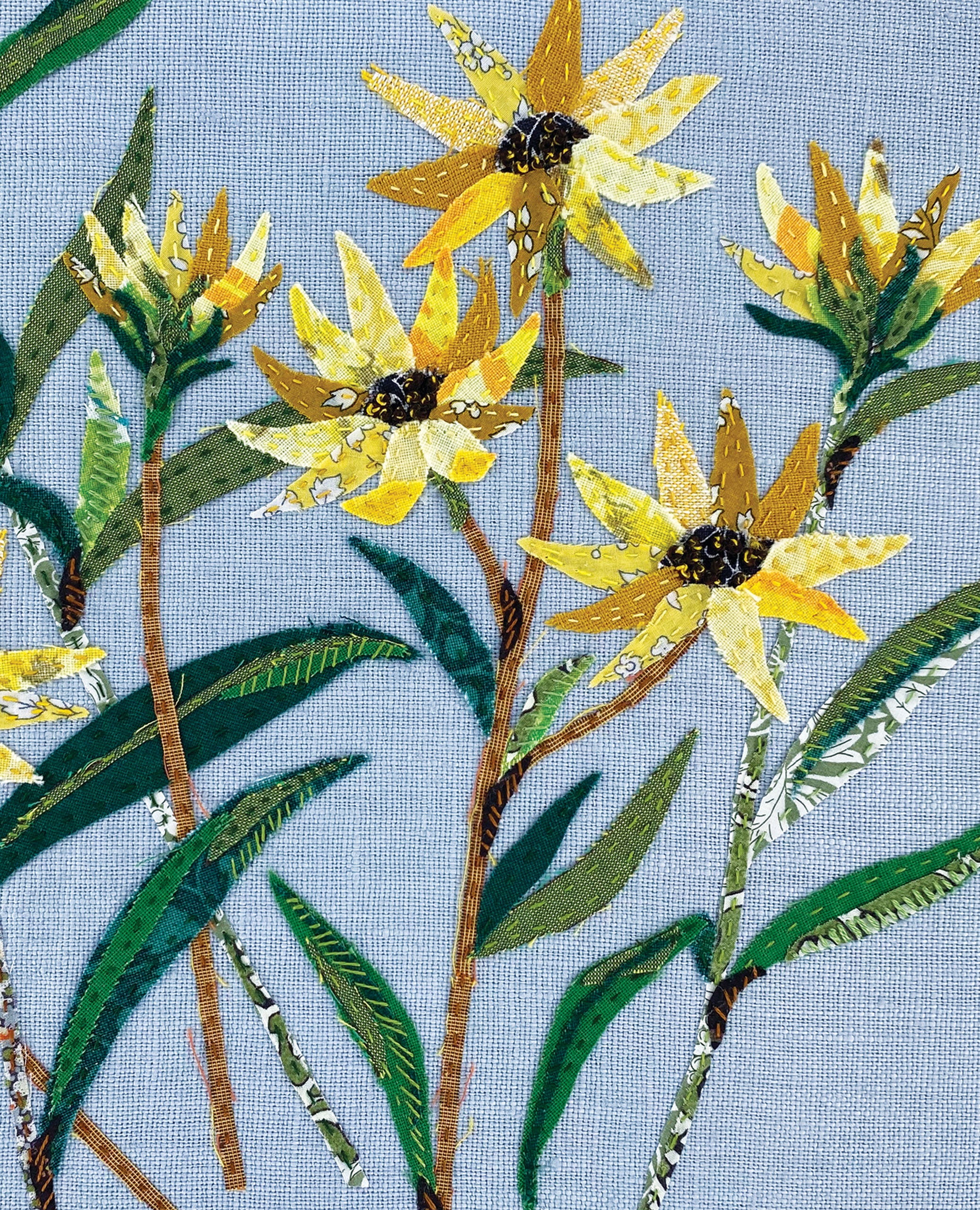 Willow-leaved Sunflower Slow-Stitching Kit image 0
