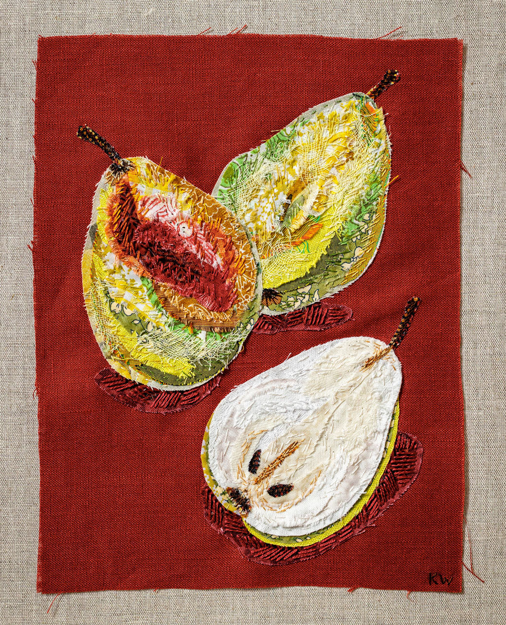 Pear Slow-Stitching Kit image 1