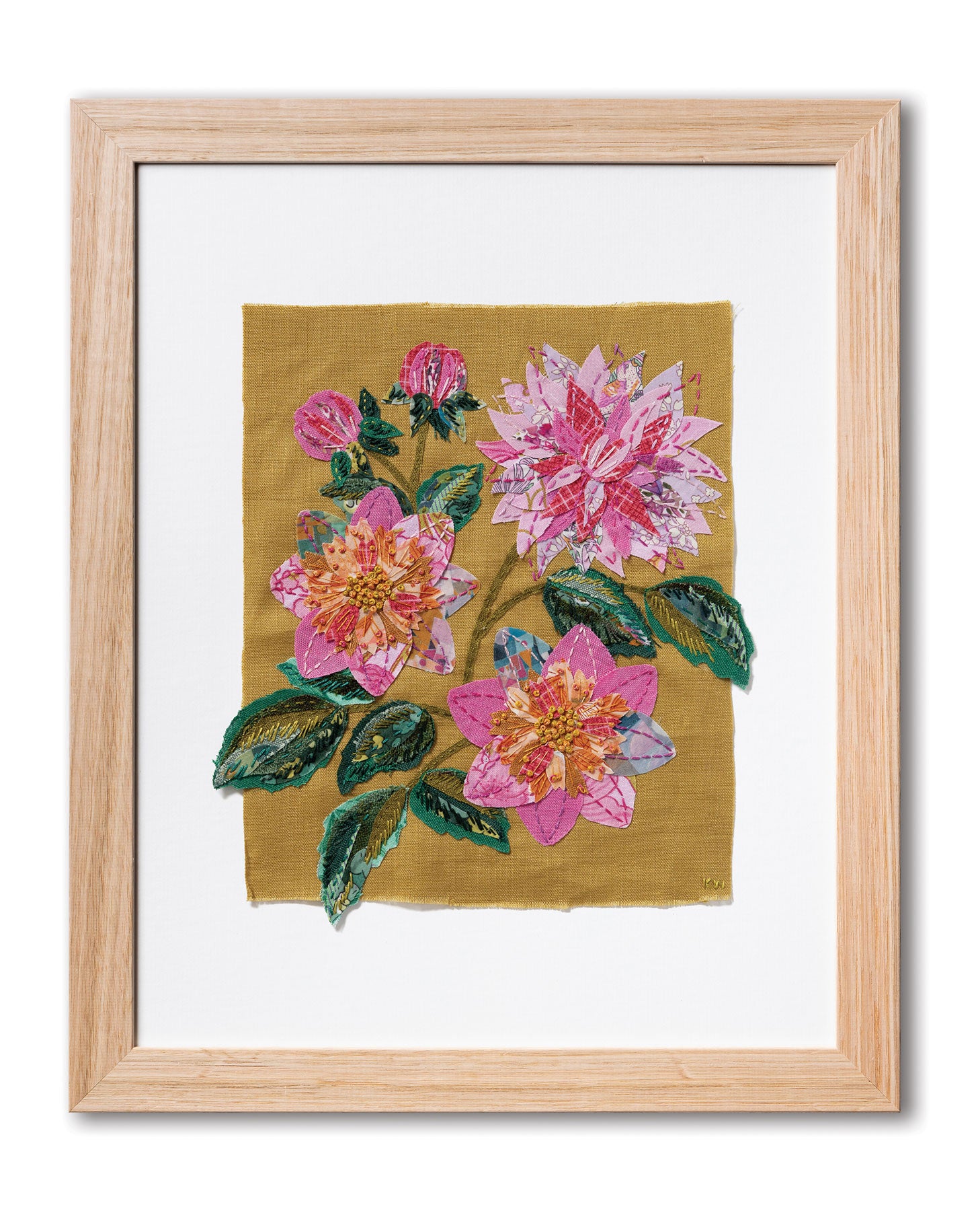 Dahlias Slow-Stitching Kit image 3