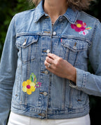 Bloom Bright Iron-On Slow-Stitching Kit image 1