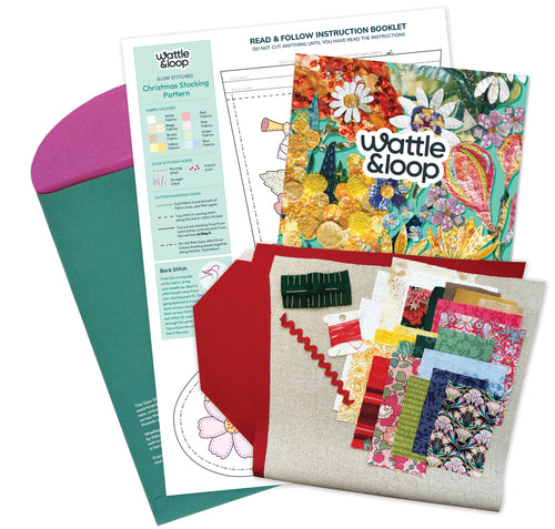 Christmas Stocking Slow-Stitching Kit