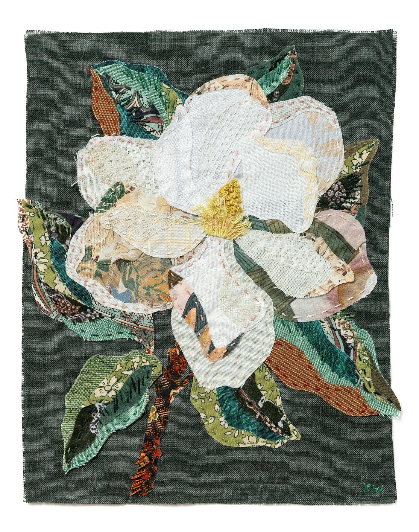 Magnolia Slow-Stitching Kit image 1