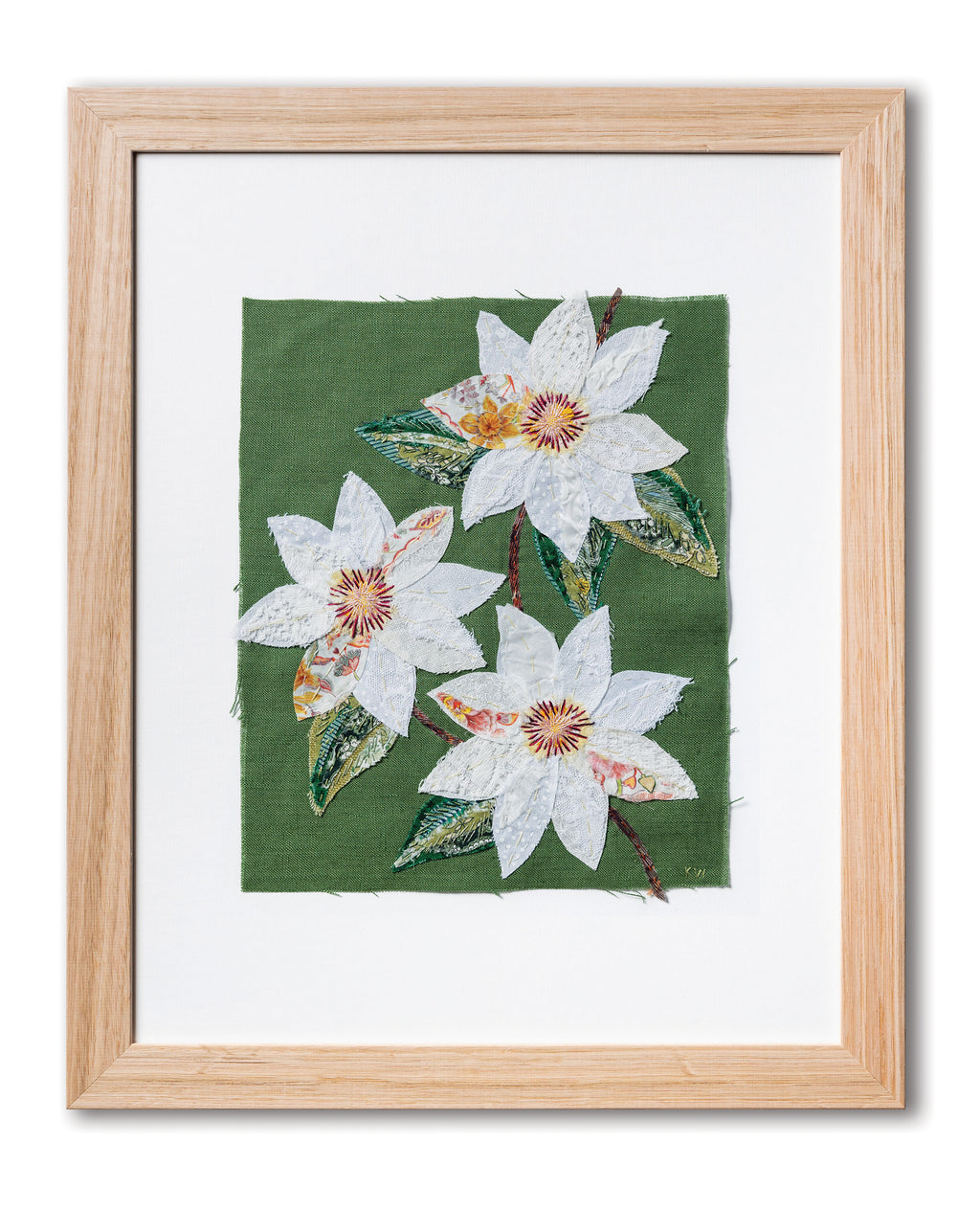 Clematis Green Slow-Stitching Kit image 3