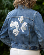 Cool Blooms Iron-On Slow-Stitching Kit image 0
