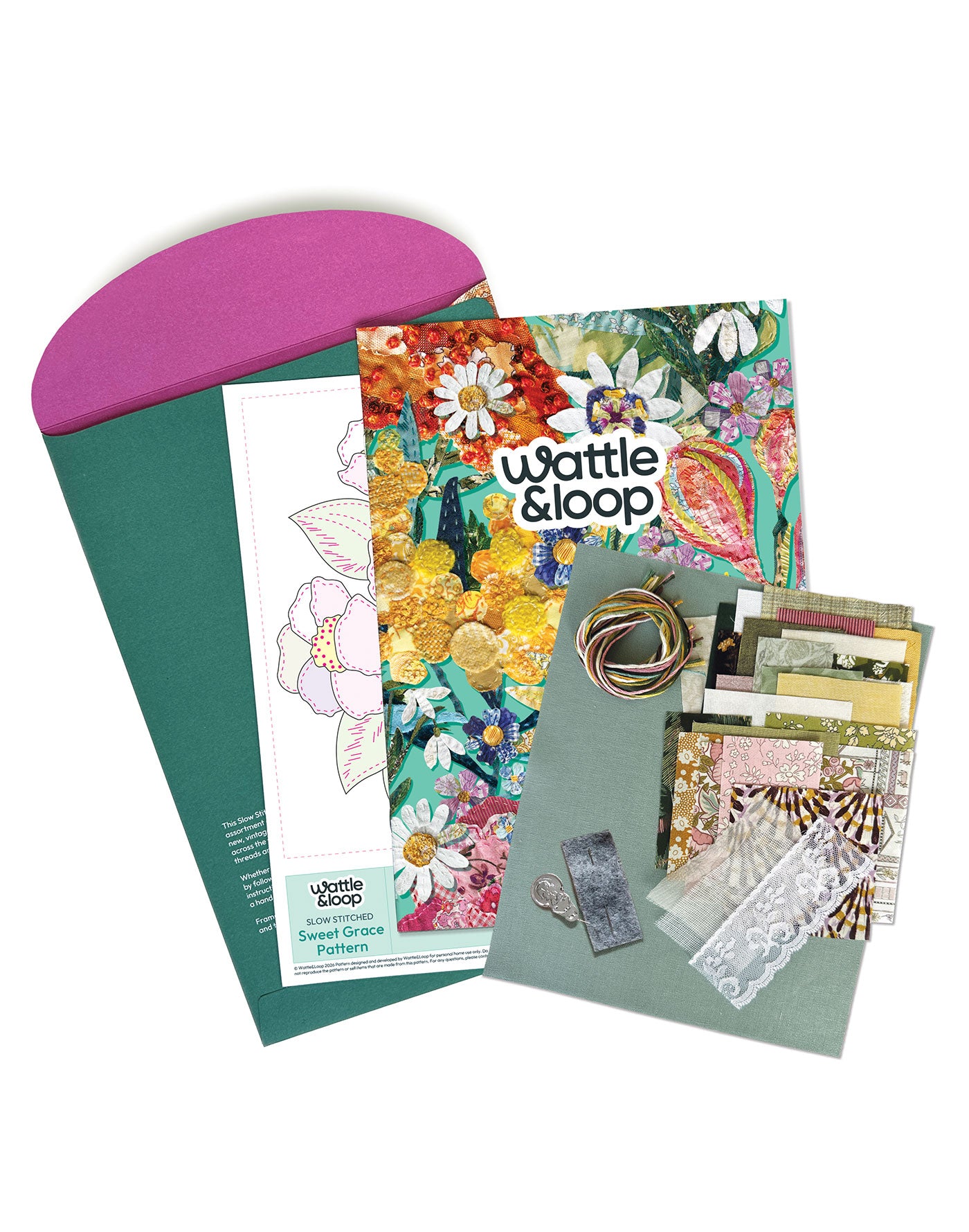 Sweet Grace Slow-Stitching Kit image 2