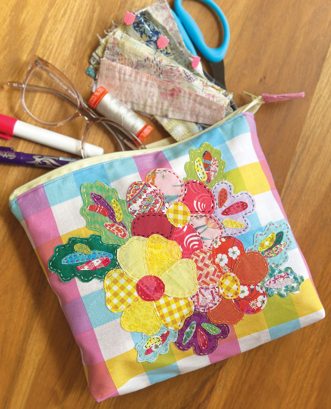 Bloom Bright Iron-On Slow-Stitching Kit image 6