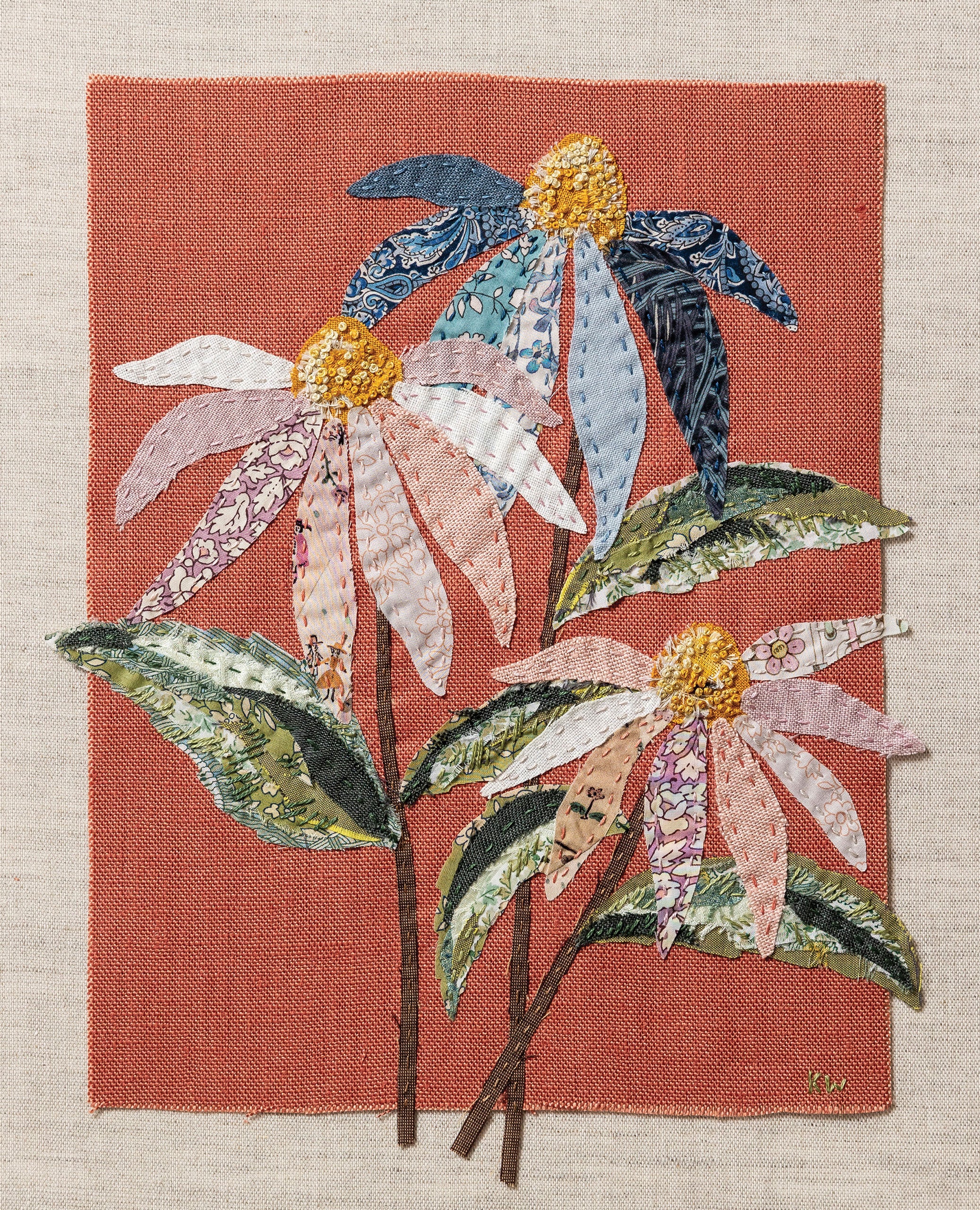 Coneflower Slow-Stitching Kit image 1