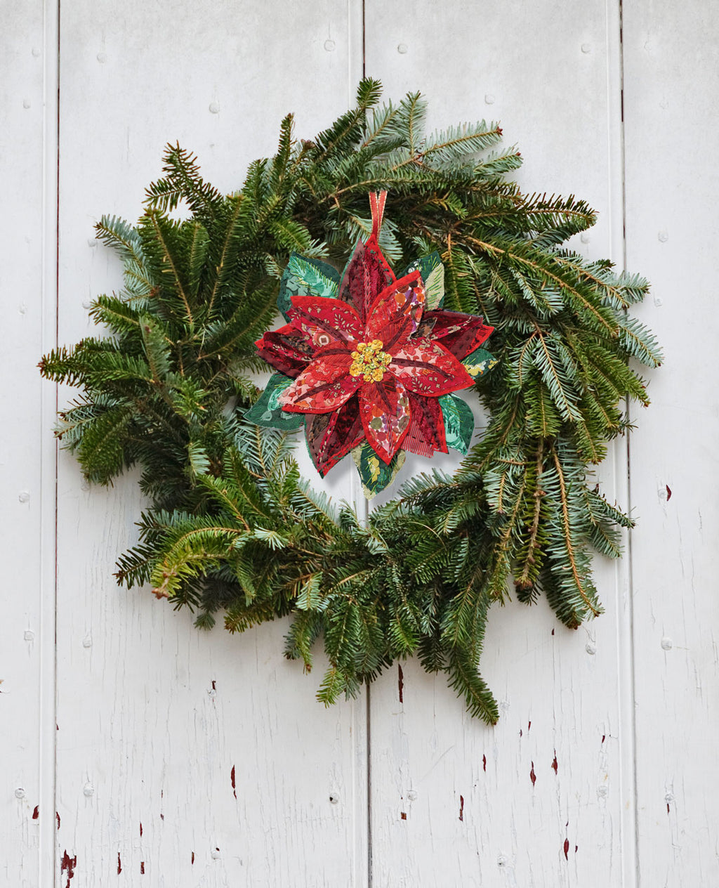 Poinsettia Slow-Stitching Kit image 4