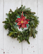Poinsettia Slow-Stitching Kit image 4