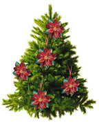 Poinsettia Slow-Stitching Kit image 3